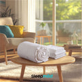 Cooling Comforter Set – Temperature-Regulating Eucalyptus Silk Comforter & Pillow Shams